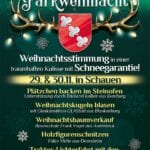 Romantische Parkweihnacht in Schauen