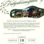 Frühlingsausfahrt – Frühlingsausritt Pensionsstall Marschaleck & Spangenberg