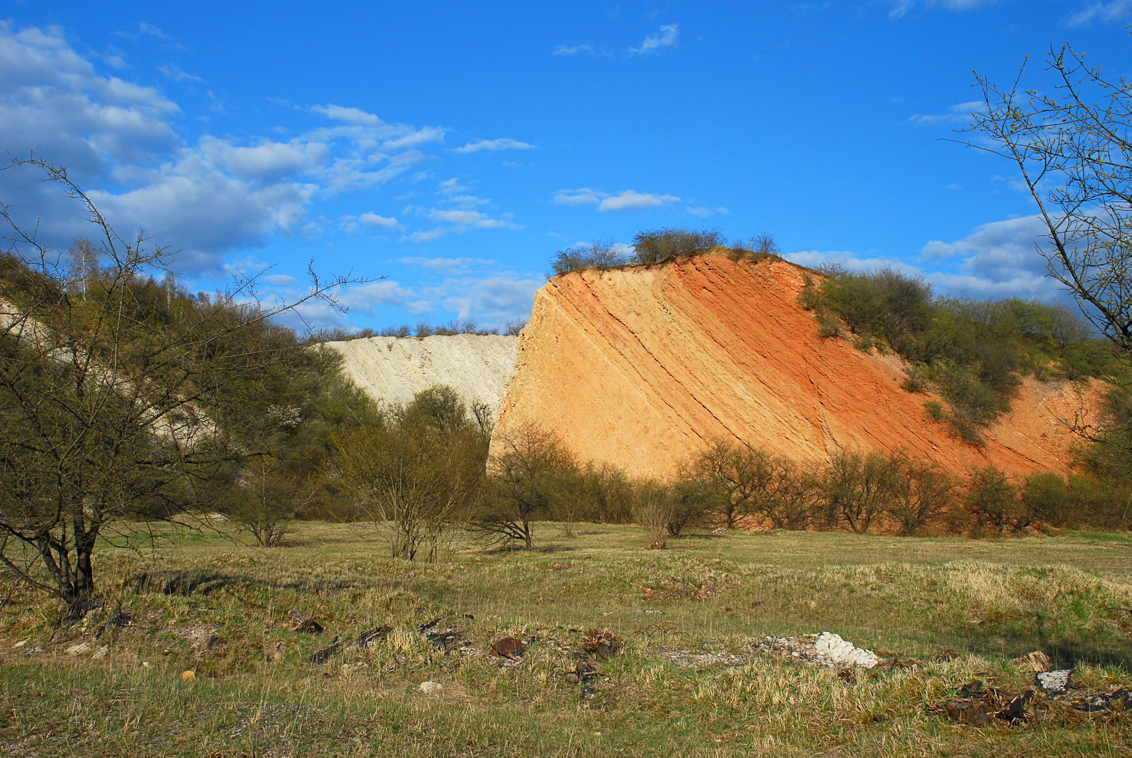 Kalksteinbruch bei Hoppenstedt