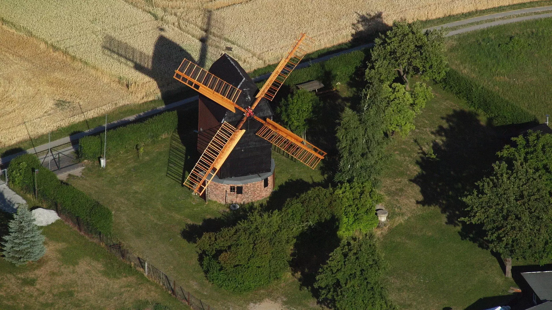 Bockwindmühle Badersleben