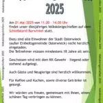 Volkskönigsschießen 2025