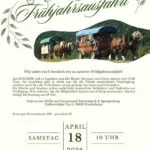 Frühlingsausfahrt – Frühlingsausritt Pensionsstall Marschaleck & Spangenberg